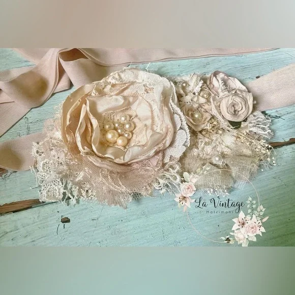 Handmade | Dresses | Bohemian Vintage Style Blush Floral  display picture 1
